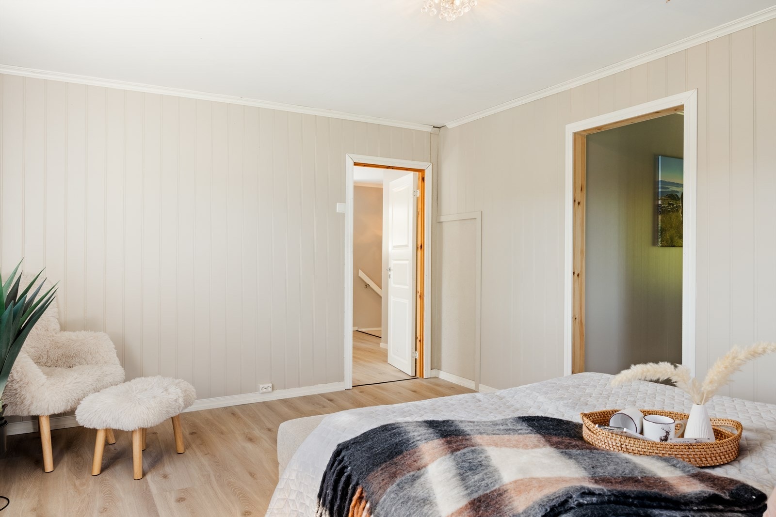 Rommene er målt til hhv. 8,4m², 17,1m², 8,3m² og 7,9m² Galleribilde