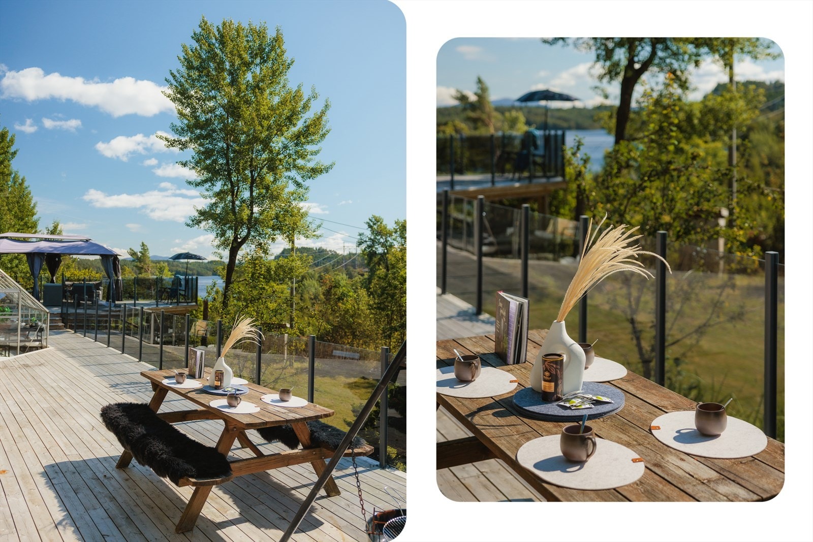 Begge terrassene ble oppført i 2024/25 Galleribilde