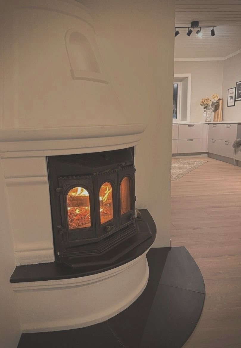 Vedfyring Galleribilde