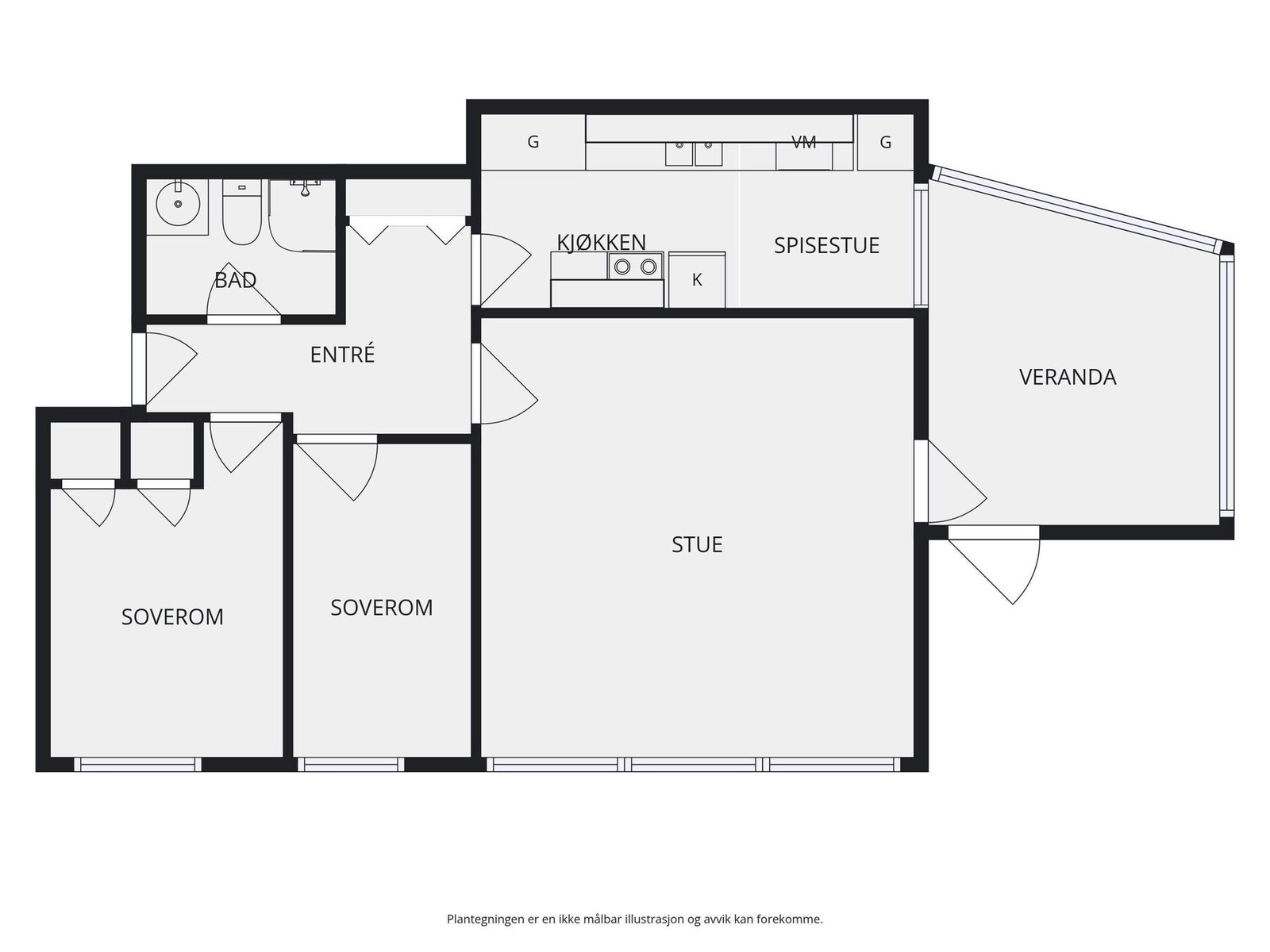 Plantegning. Galleribilde