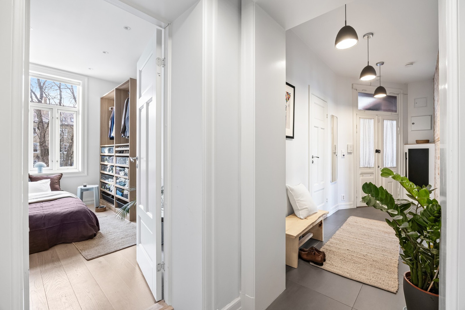 Gang som binder rommene sammen Galleribilde