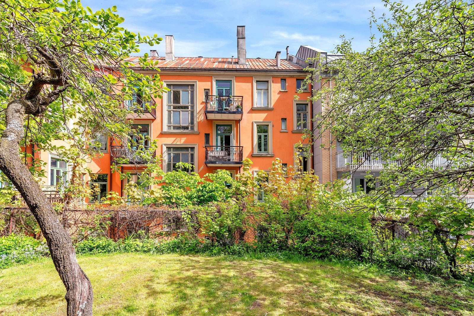 Grønne omgivelser Galleribilde