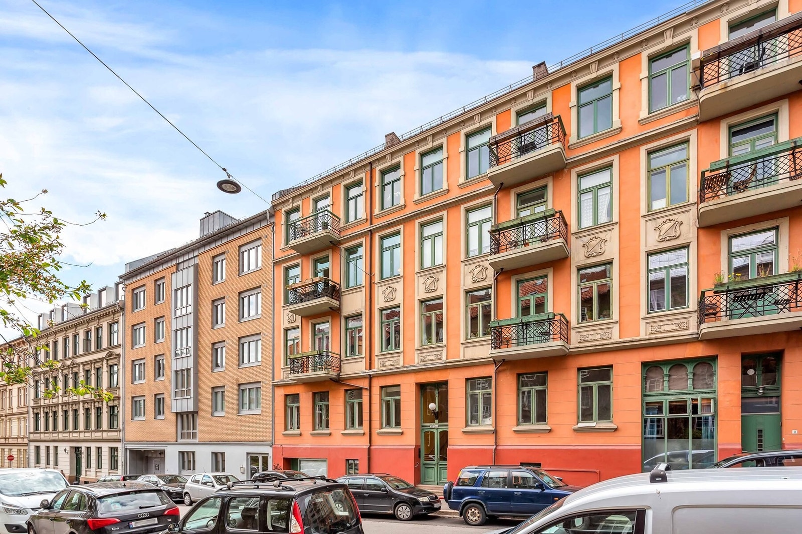 Byggets fasade Galleribilde