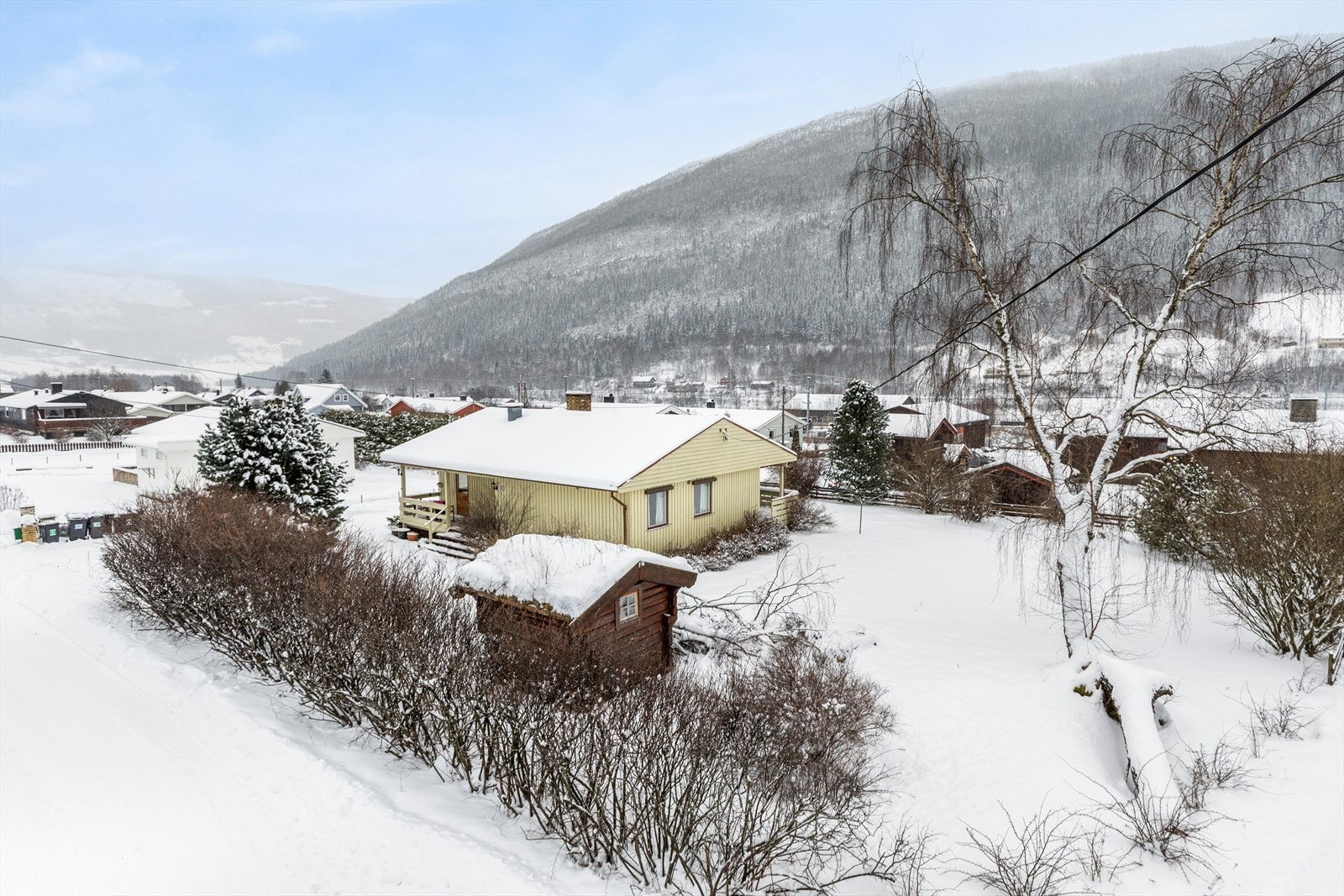 Nærområdet byr på fine turmuligheter, med kort vei til skog og mark. Galleribilde