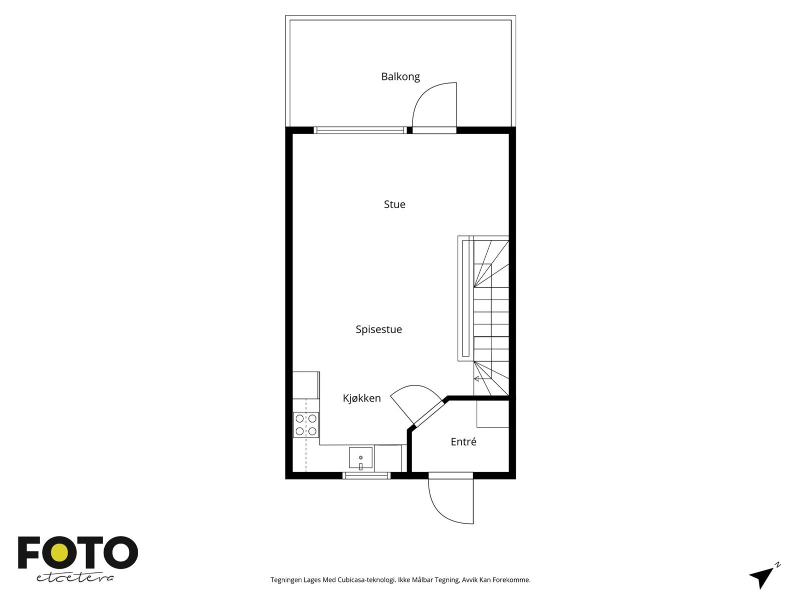 Plantegning 1. etasje. Galleribilde