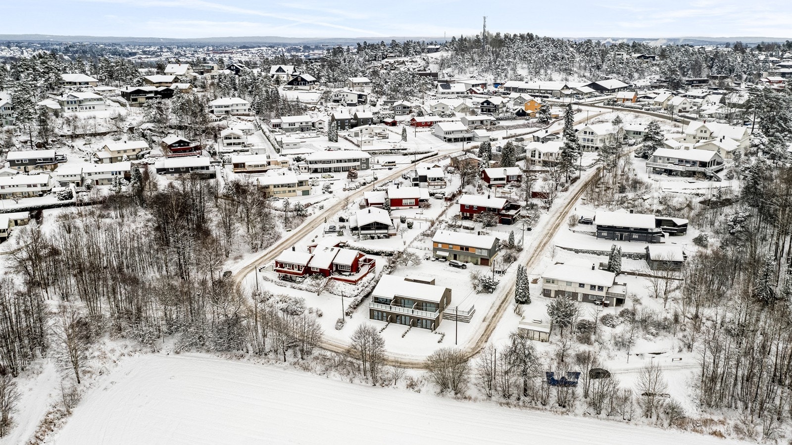 Grålum er et familievennlig område, ideelt for de som ønsker en enklere hverdag med nærhet til fasiliteter. Galleribilde