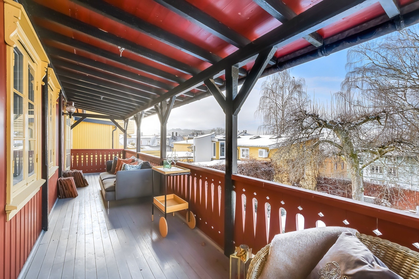 Her har du overtak som gjør at du kan bruke den hele året rundt. Galleribilde