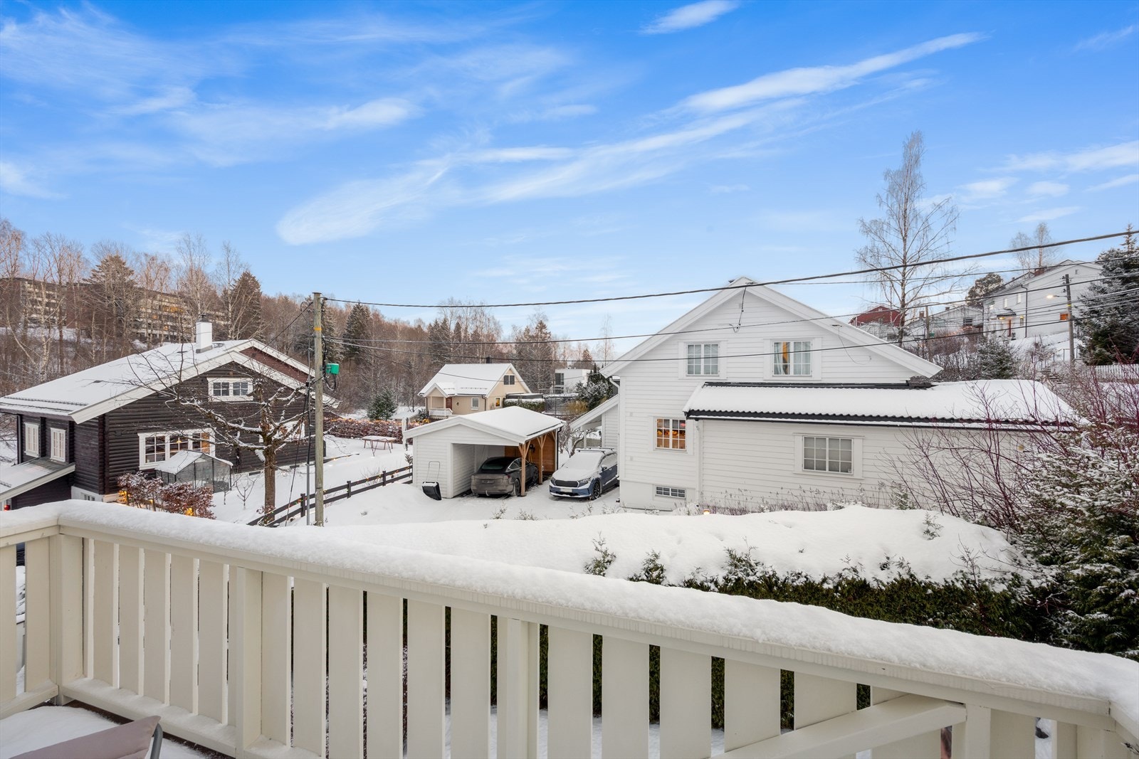 Balkong fra soverom Galleribilde