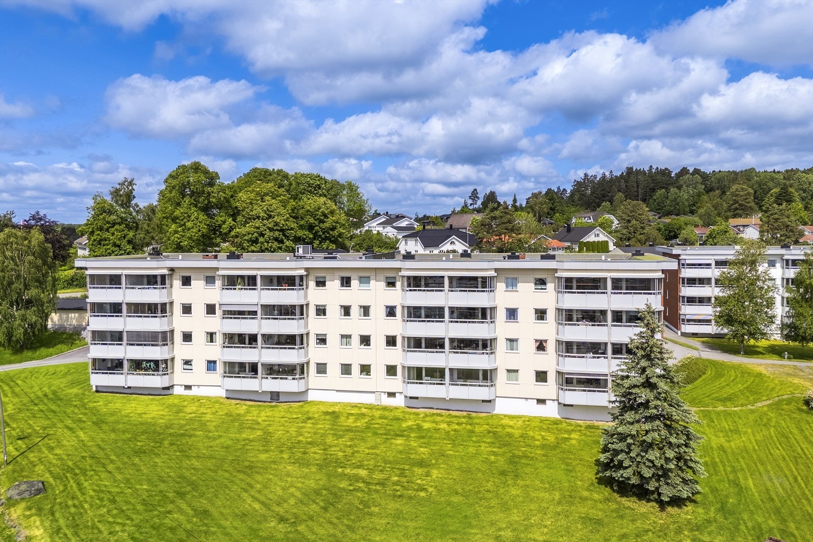 Dronefoto Galleribilde