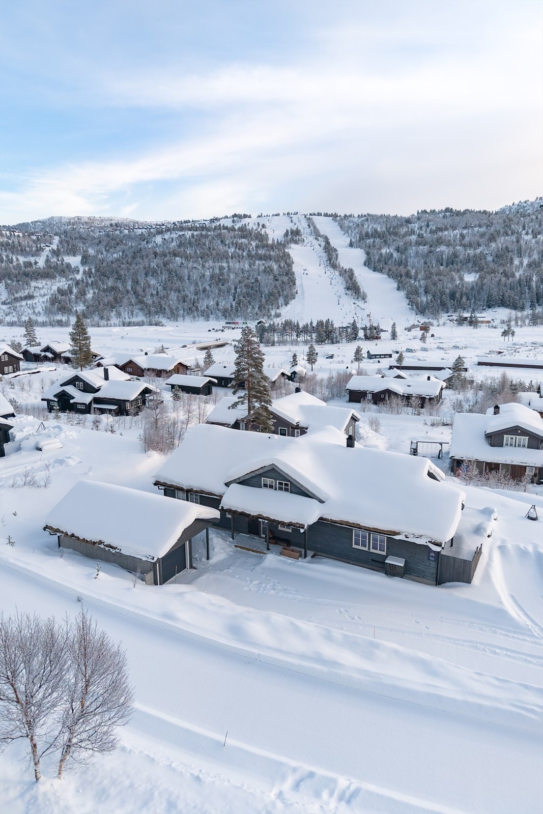 Attraktiv beliggenhet på solsiden i Brokke Galleribilde