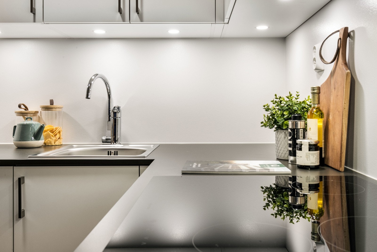 Detaljbilde - kjøkken. Bilde fra M507 Galleribilde