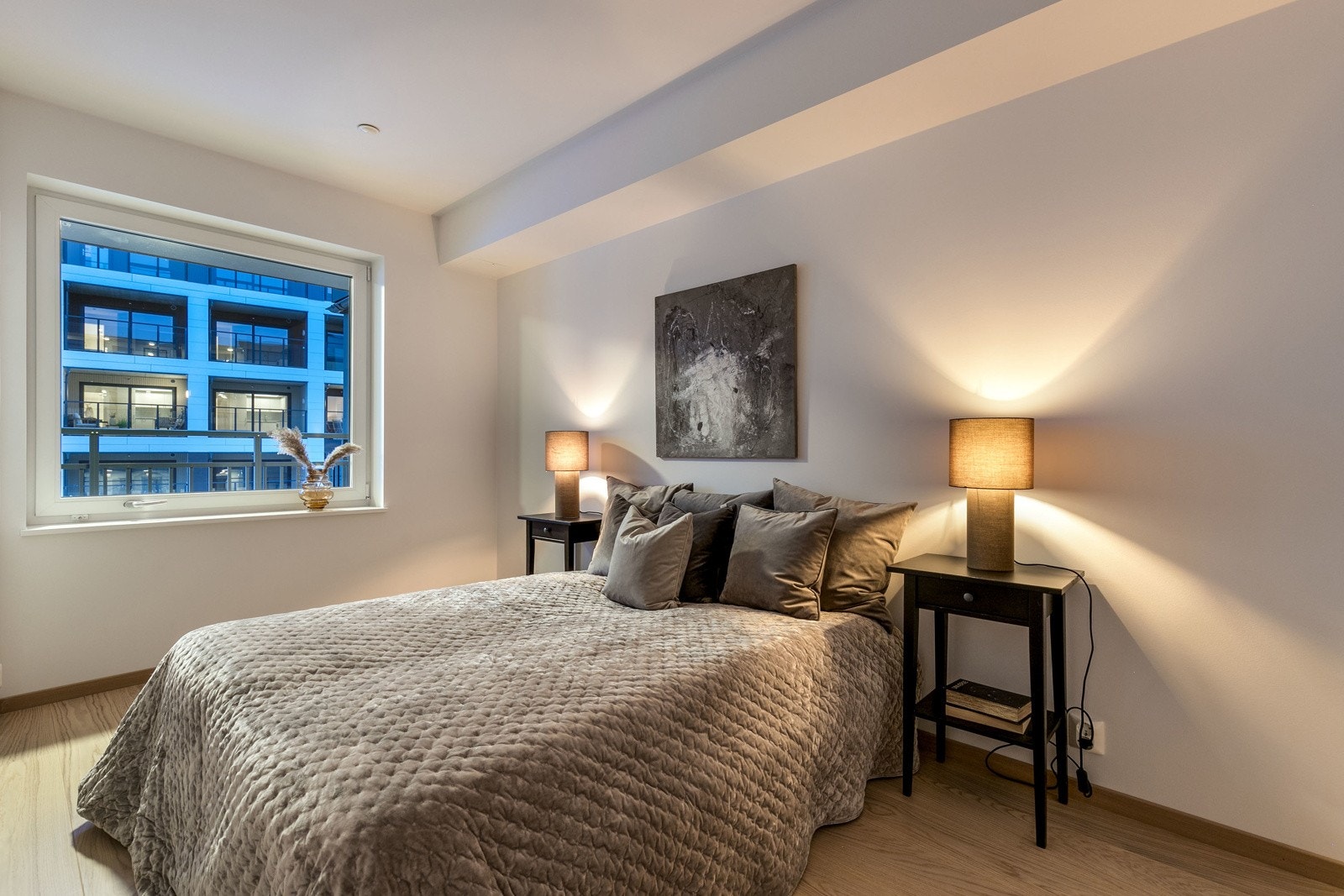 Lyst og innbydende soverom. Bilde fra M507 Galleribilde