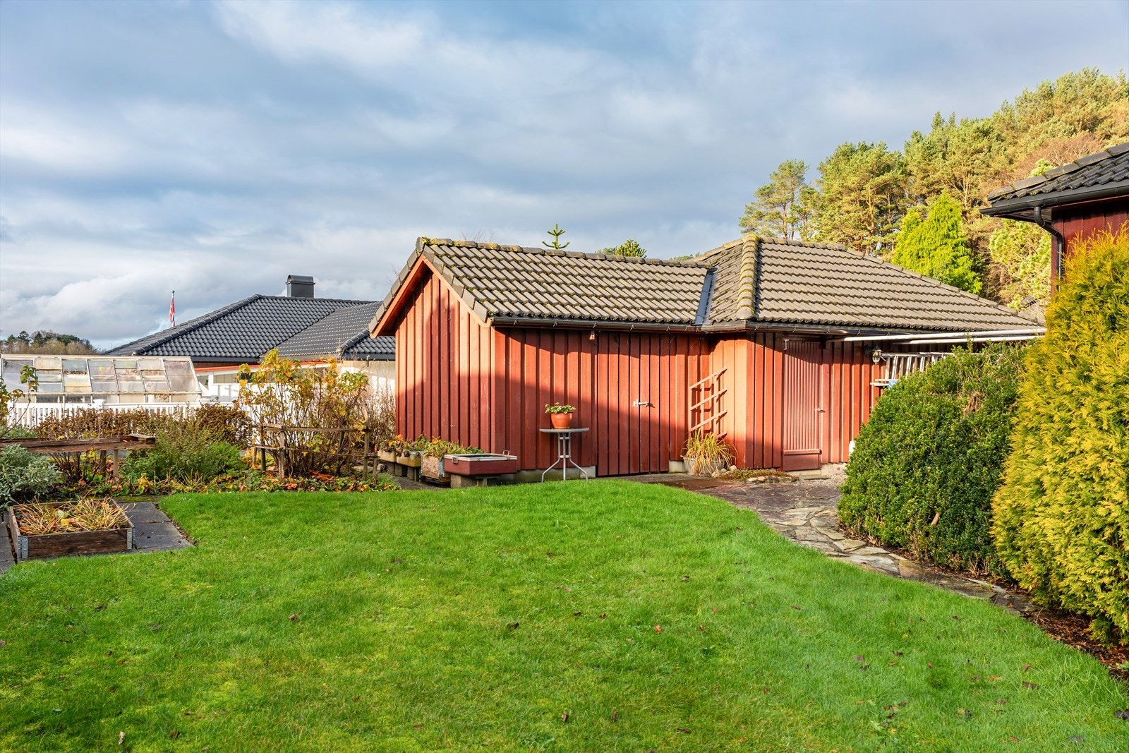 Her er masse boltreplass for de minste. Galleribilde