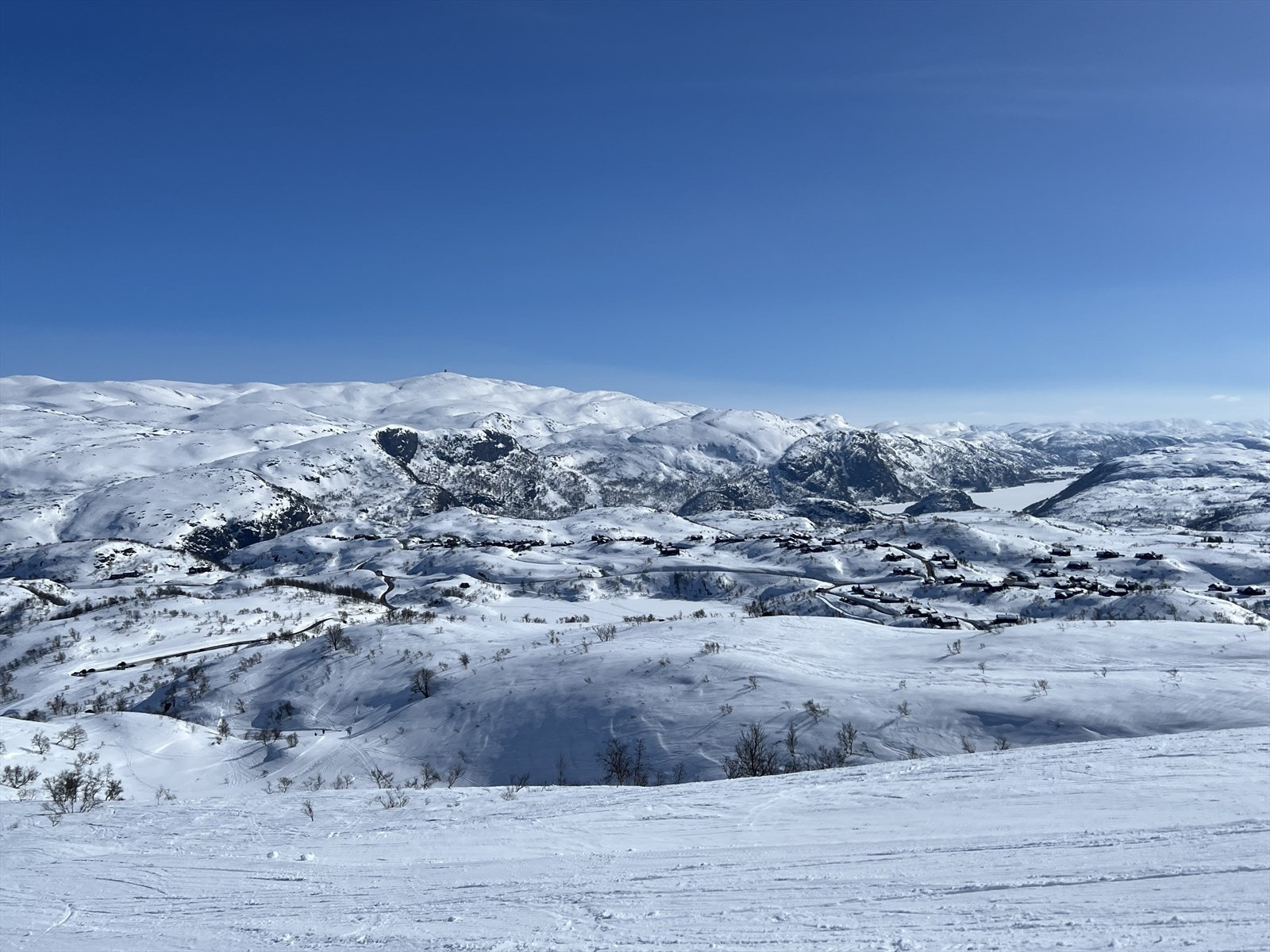 Fra Ådneram Skitrekk mot Hilleknuten. Galleribilde
