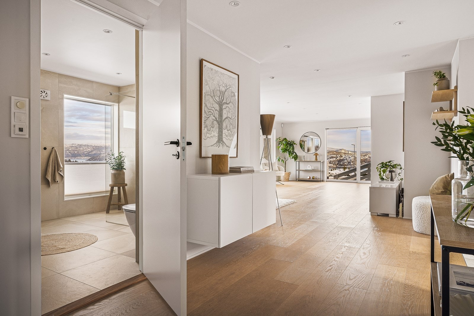 Velkommen videre til hjertet av boligen Galleribilde