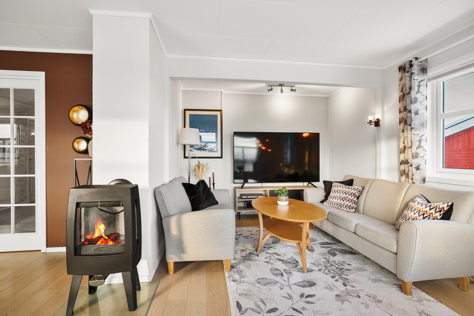 Her er det gode muligheter for å tilføye eget preg i form av kunst og dekor. Galleribilde