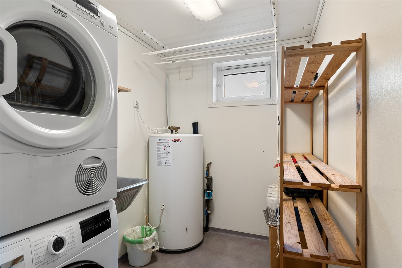 Vaskerom i kjeller Galleribilde