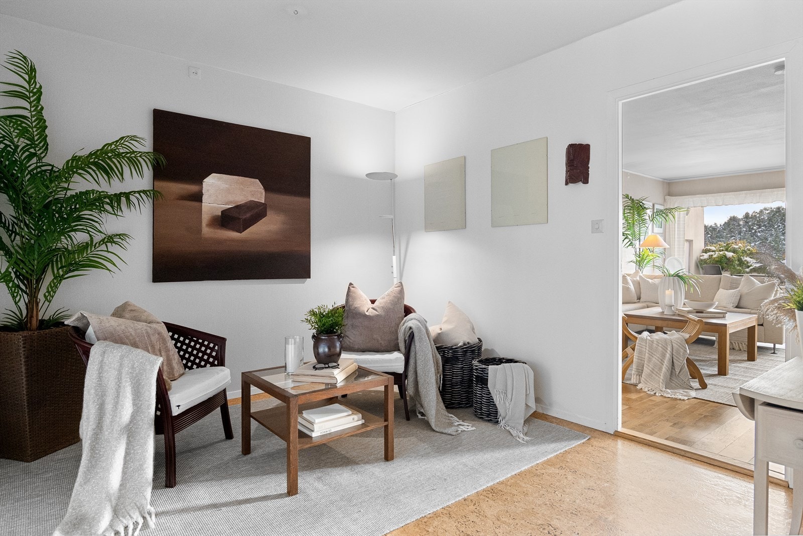 Innerst i gangen er det god plass til en forstue eller tv-krok. Galleribilde