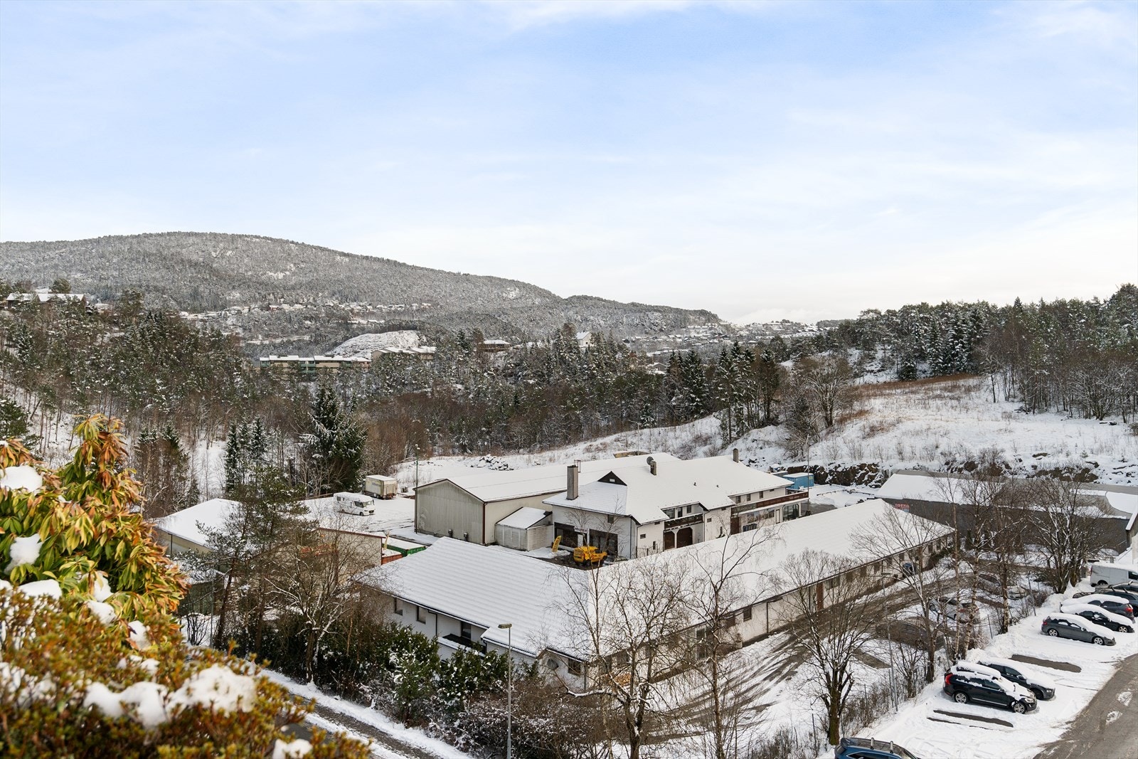 Utsikt - Området er planlagt utbygget. Se prosjektets hjemmeside på Finn.no Galleribilde