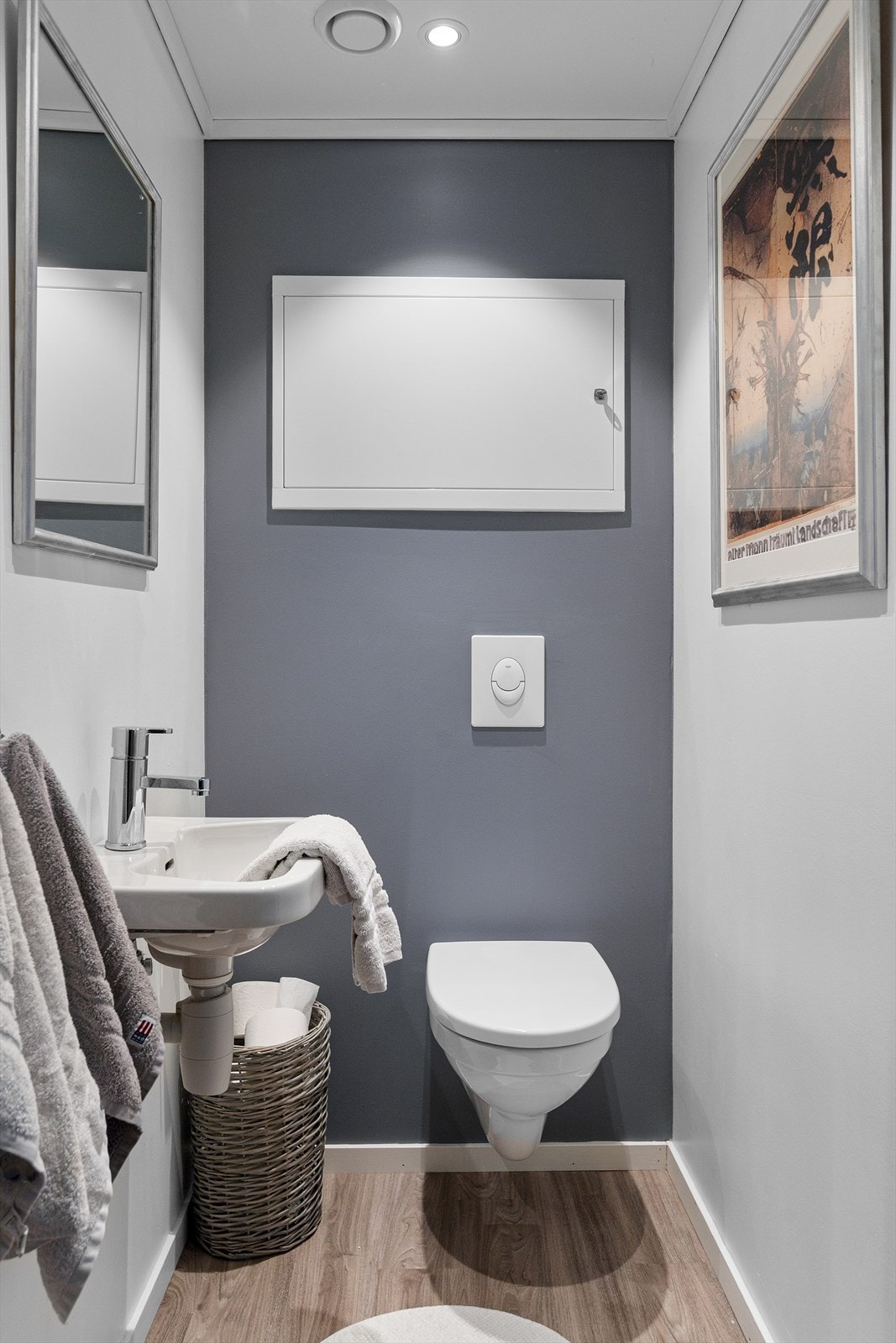 Toalettrom Galleribilde