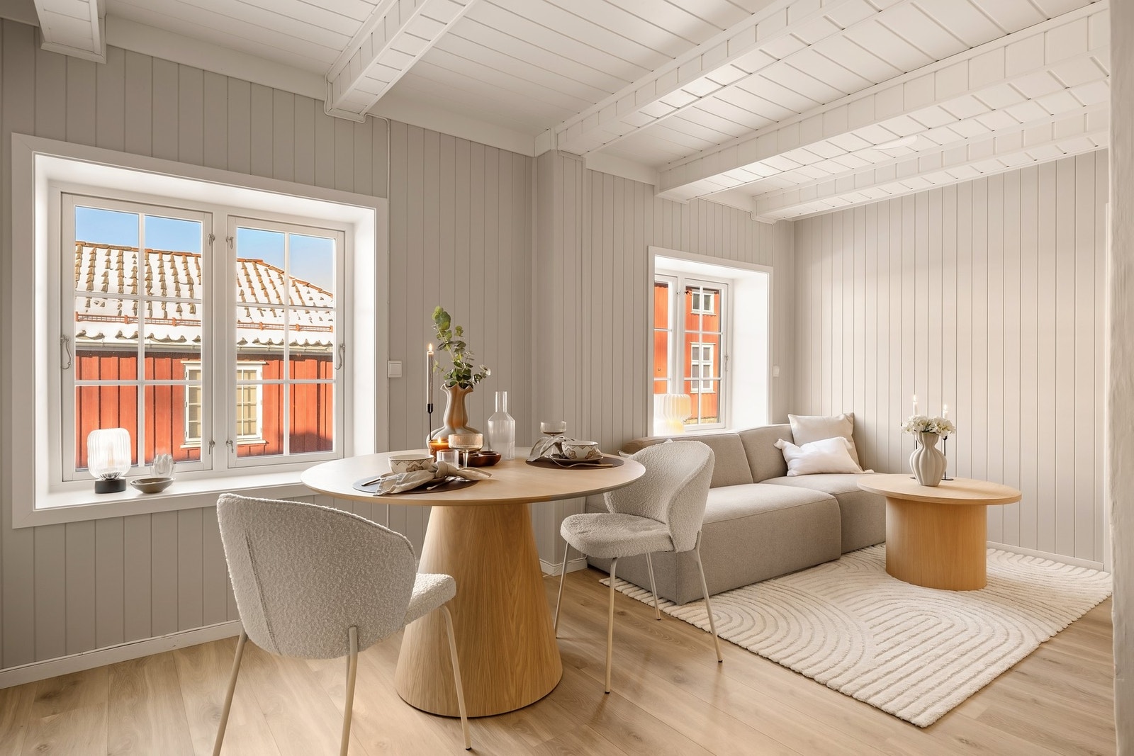 Det er lagt nytt laminatgulv i hele leiligheten Galleribilde