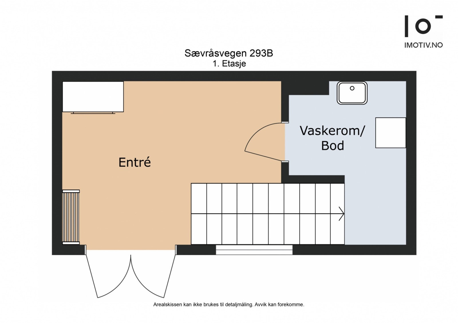 - Plantegning 1. etasje: 27 kvm - Galleribilde