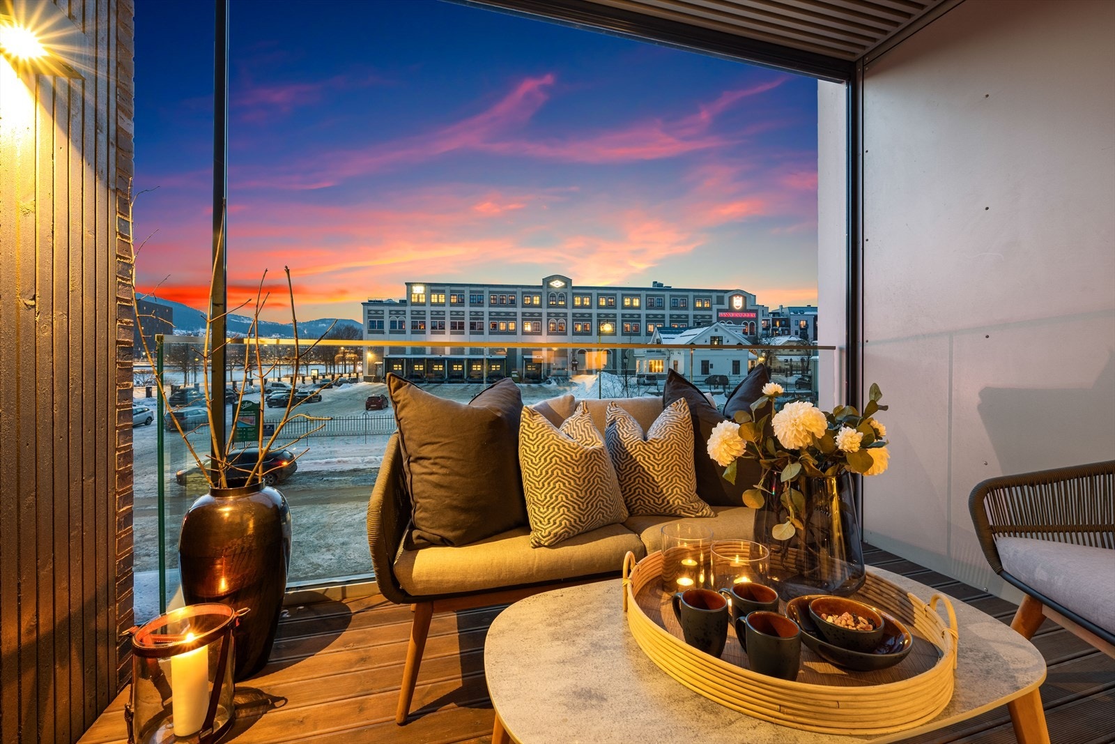 Kveldsstemning Galleribilde