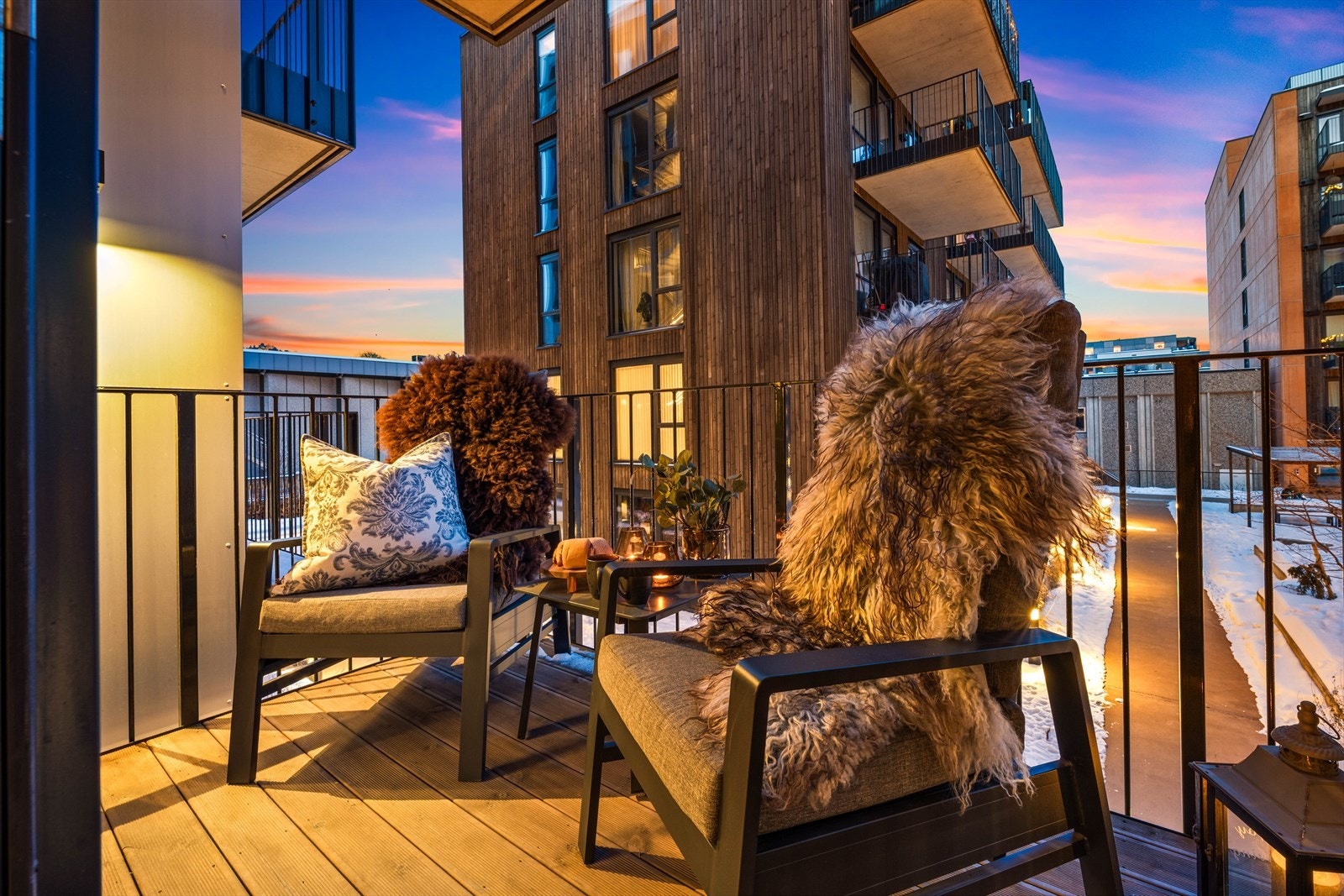 Kveldsstemning Galleribilde