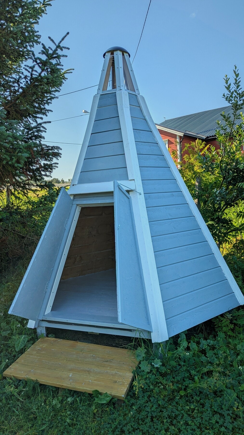 Privat bilde. Lavvo for de små. Galleribilde