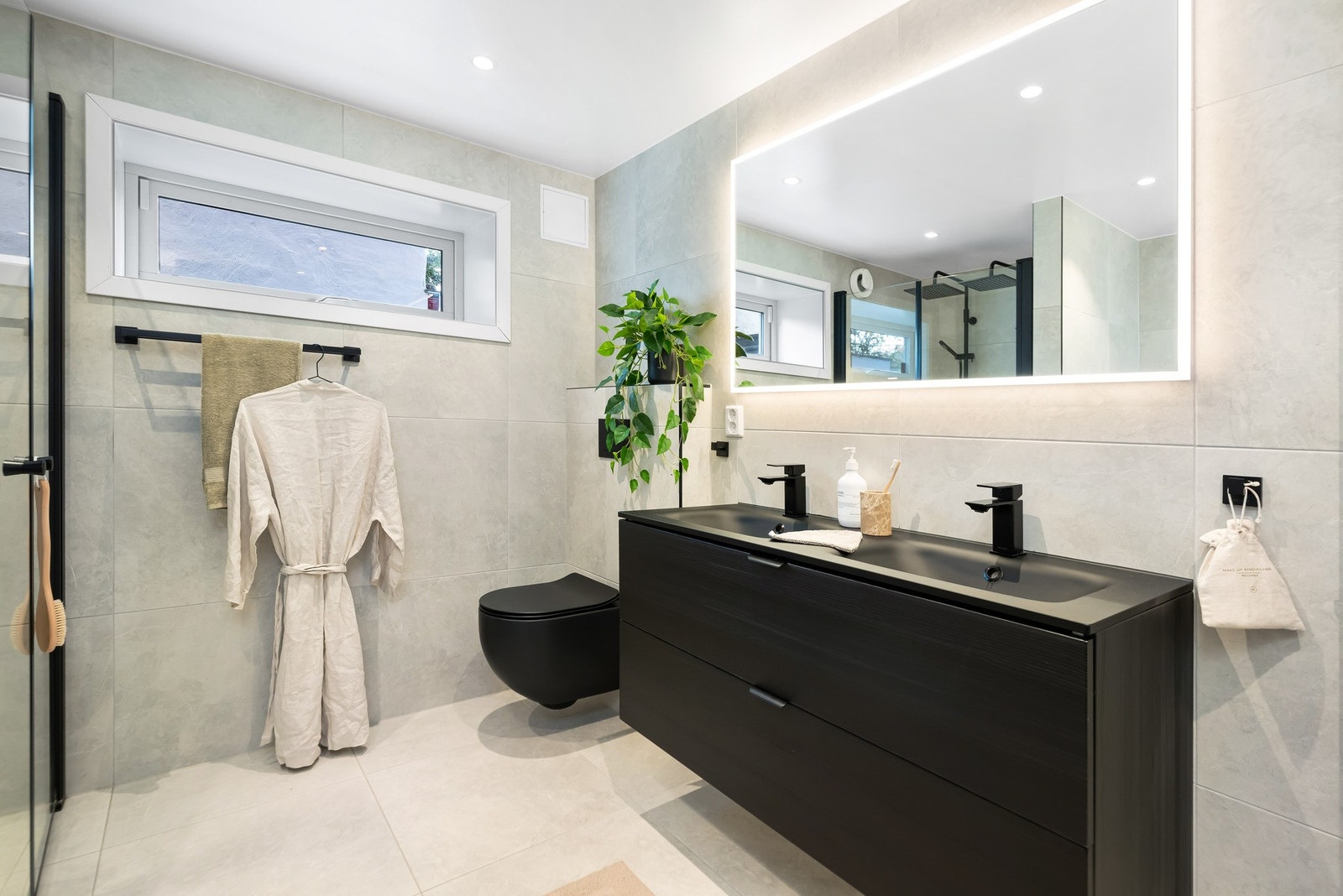 Rom i underetasjen på 8,1 m² innredet som bad. Galleribilde