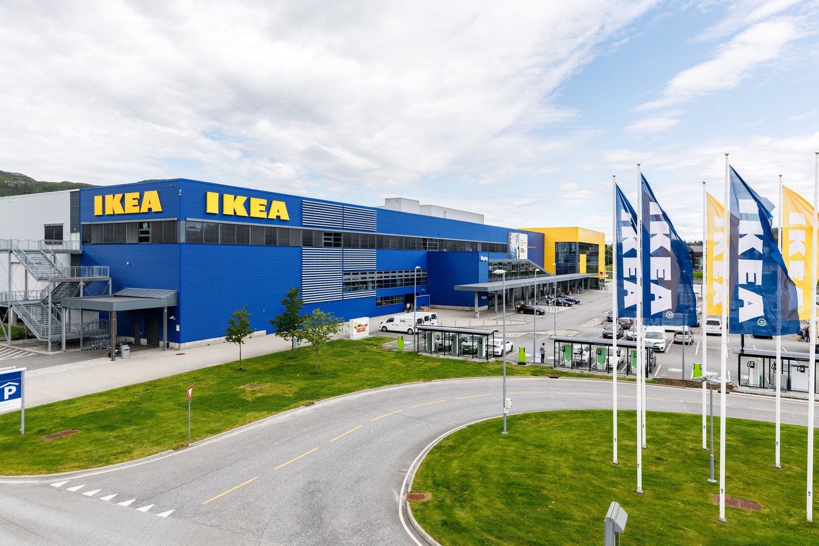 Møbelshoppingen gjøres enkelt på IKEA, bare 5 minutter å kjøre hjemmefra. Galleribilde