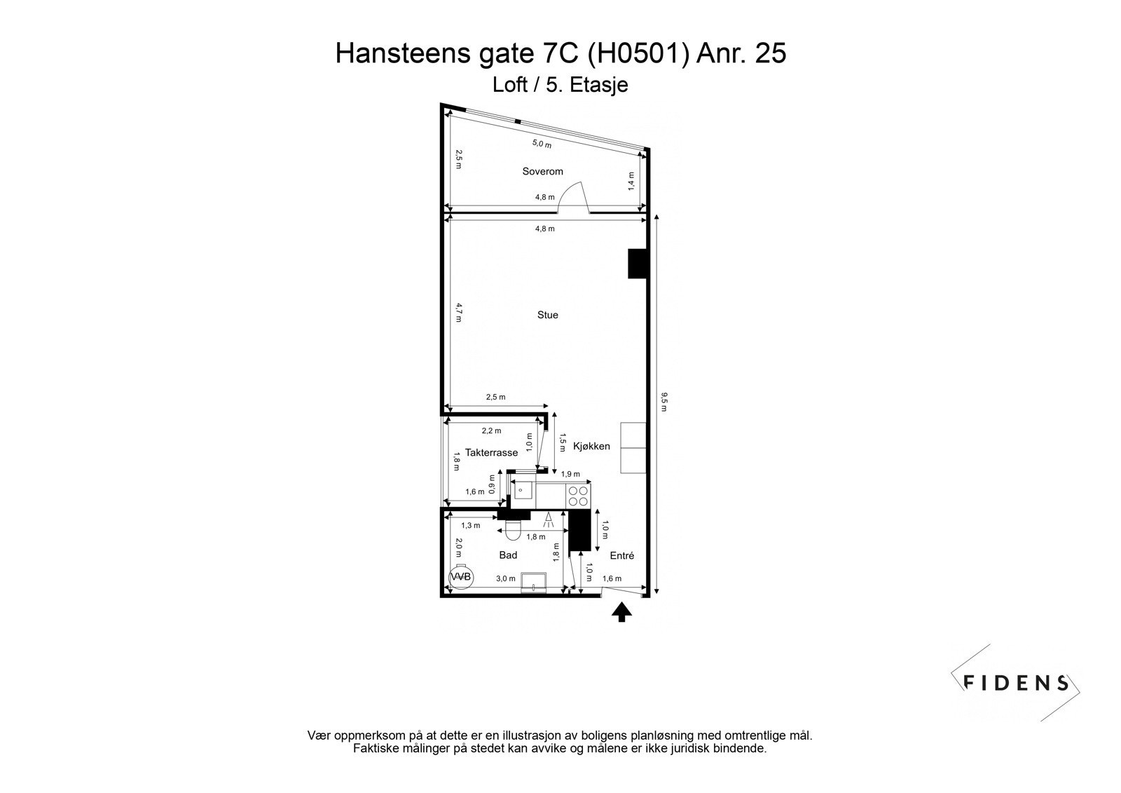 Plantegning. Galleribilde