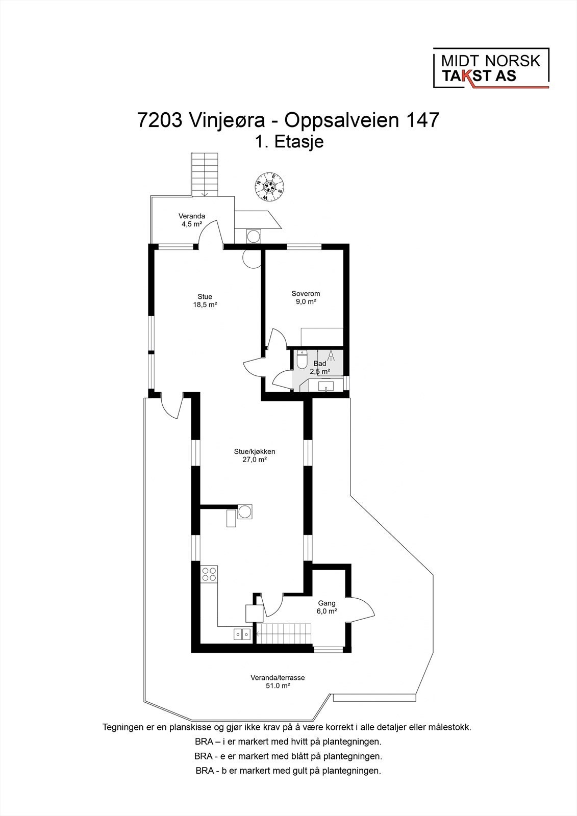 Plantegning 1.etasje Galleribilde