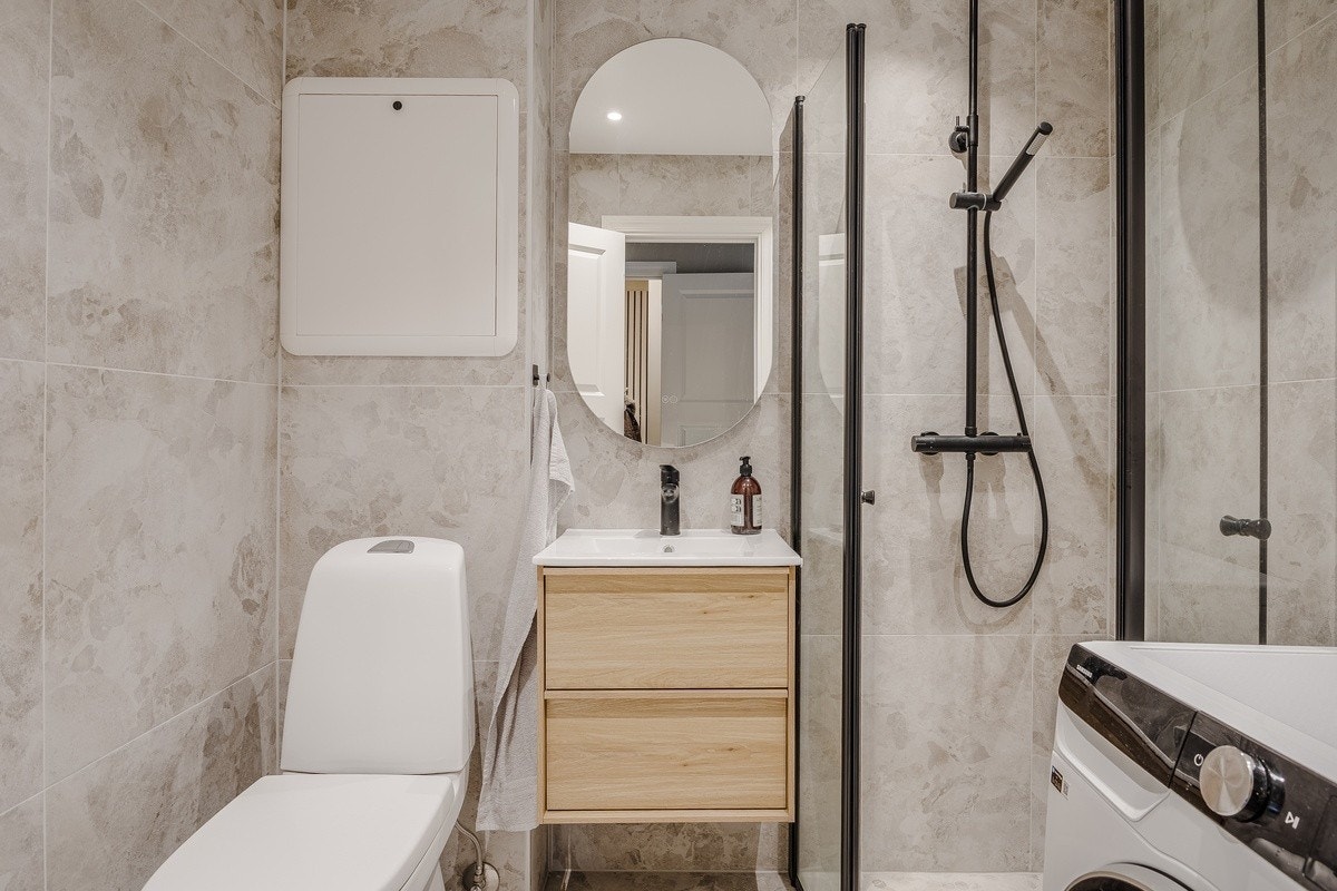 Strøkent og nytt bad Galleribilde