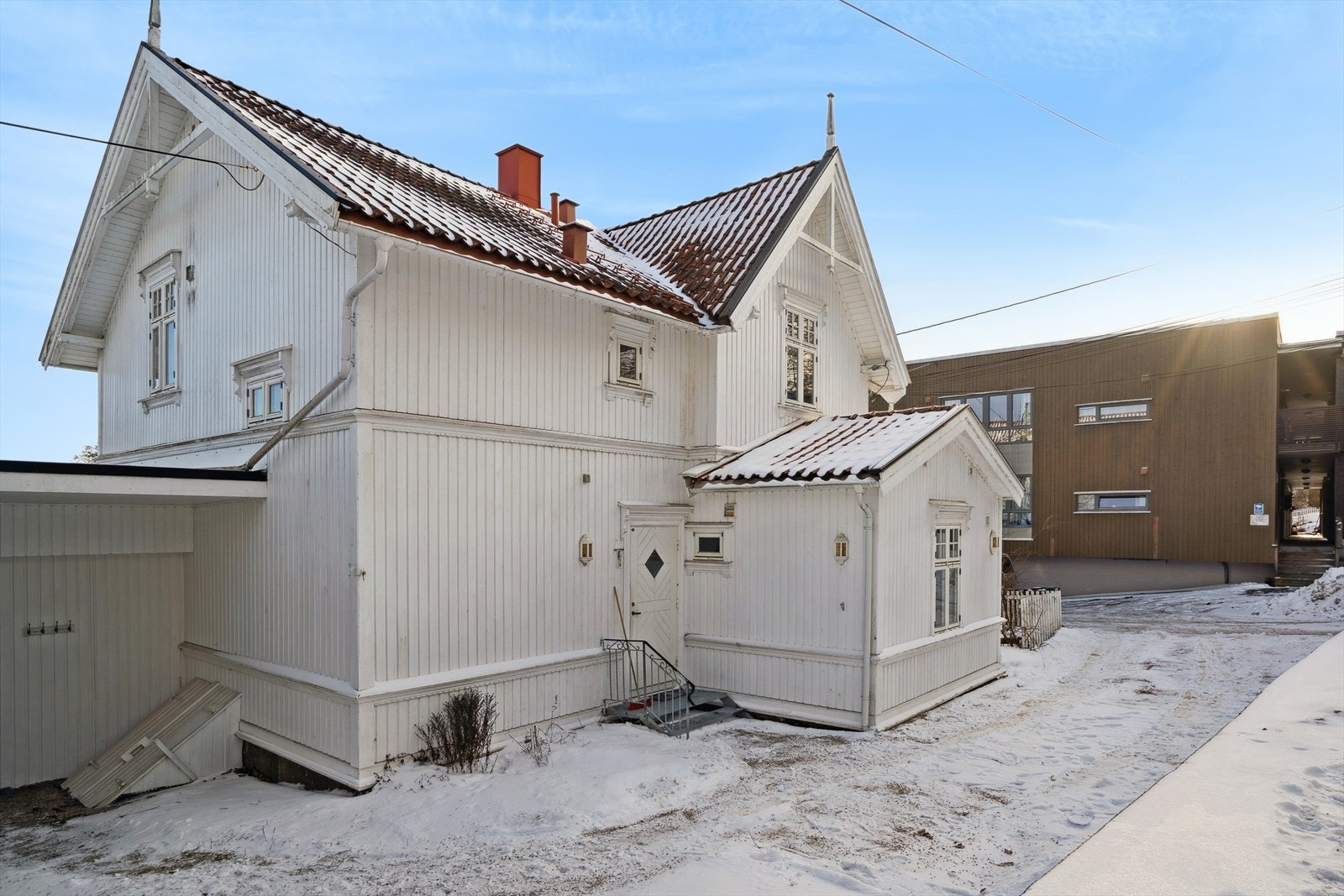 Inngang til 1. og 2 etg hoveddel Galleribilde