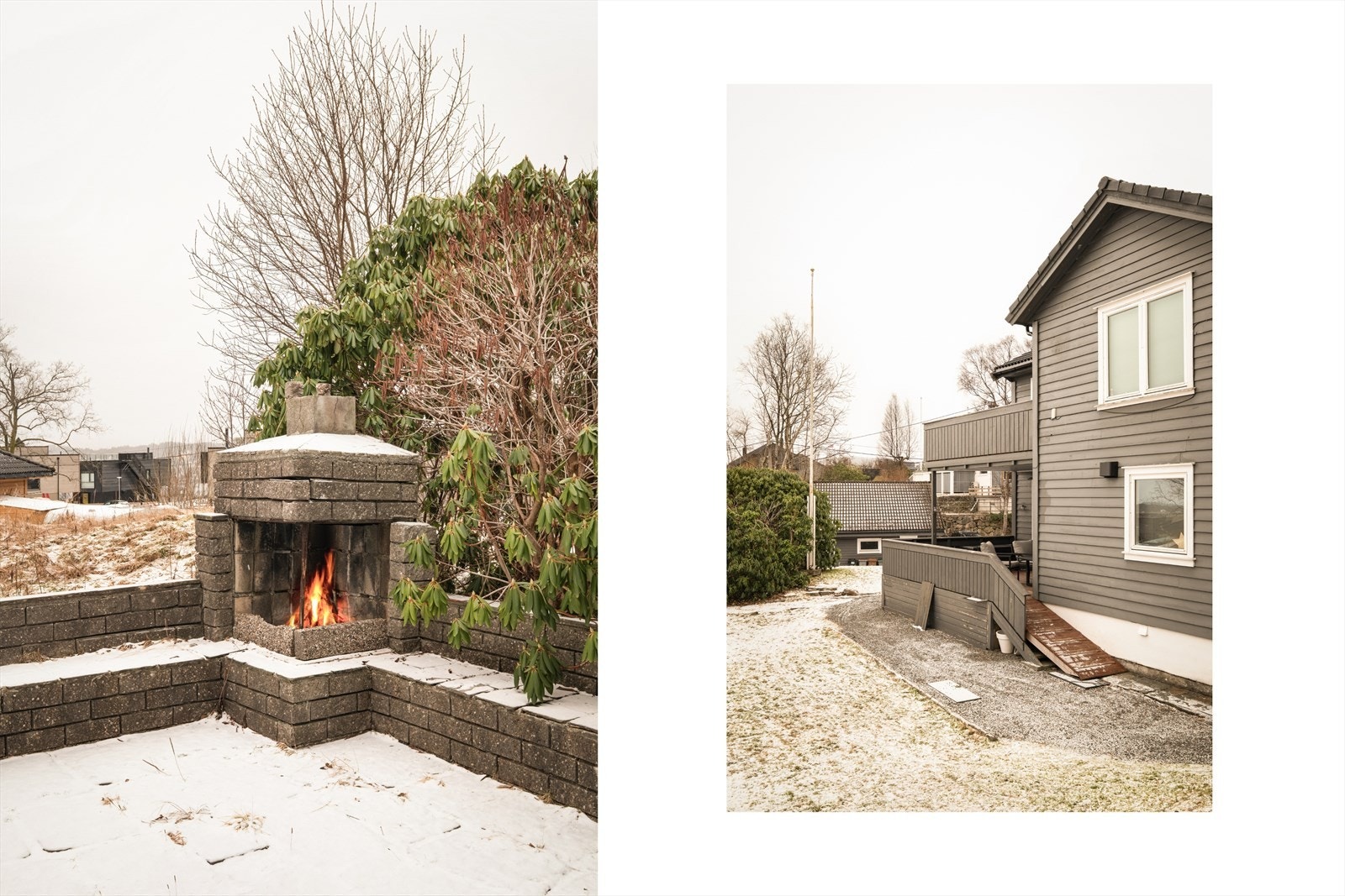 - Utepeisen lager lun stemning gjennom alle fire årstider - Galleribilde