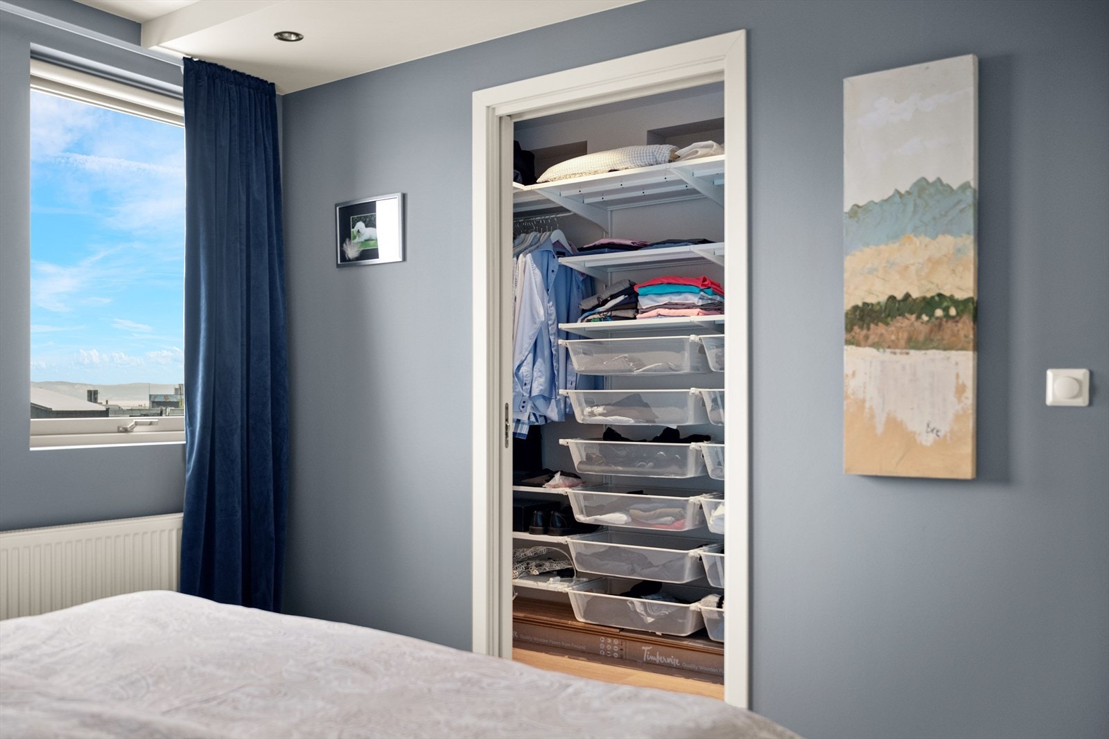 Direkte tilkomst til walk-in-closet! Galleribilde