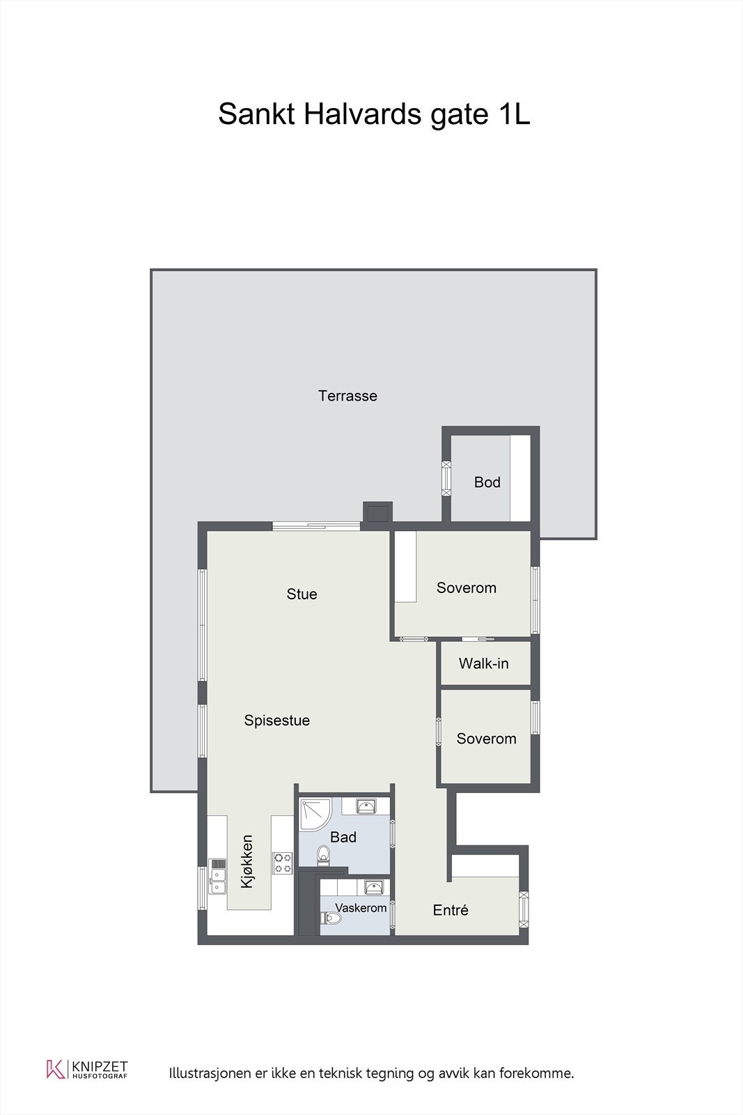 Plantegning. Galleribilde