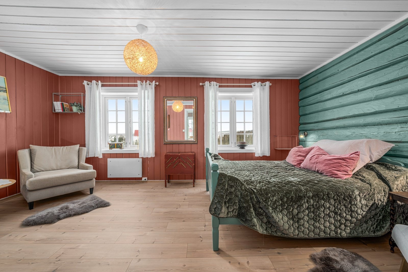 Stort soverom i 2. etasje. Galleribilde