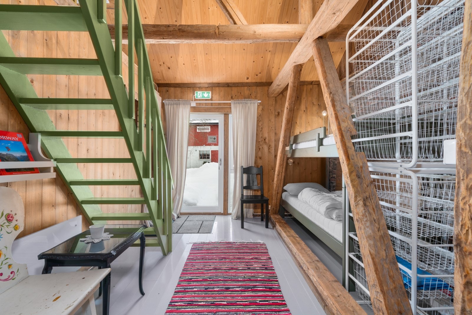 Velkommen inn til pilgrimsdelen i bryggerhuset. Galleribilde