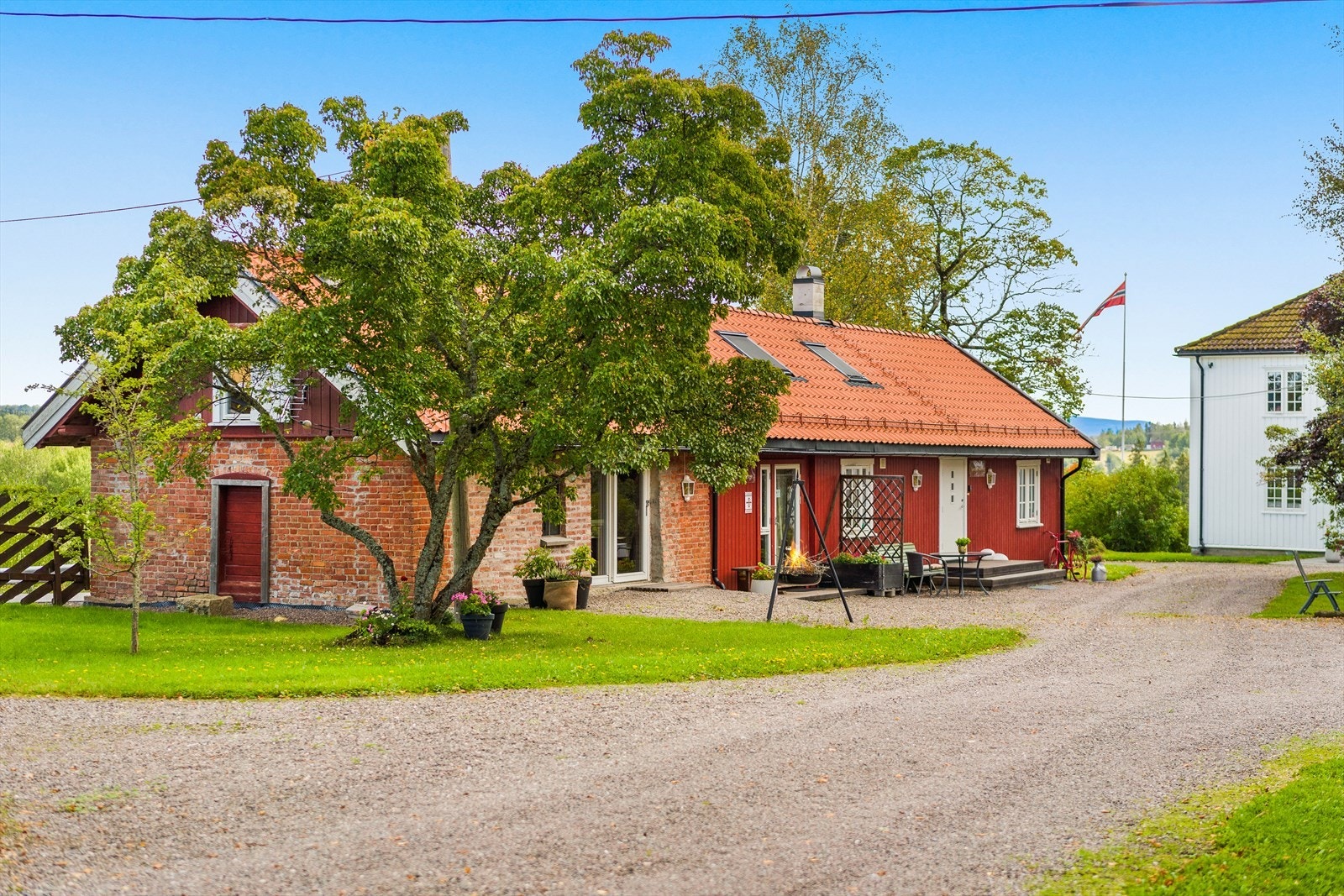 Innredet bryggerhus på eiendommen. Galleribilde