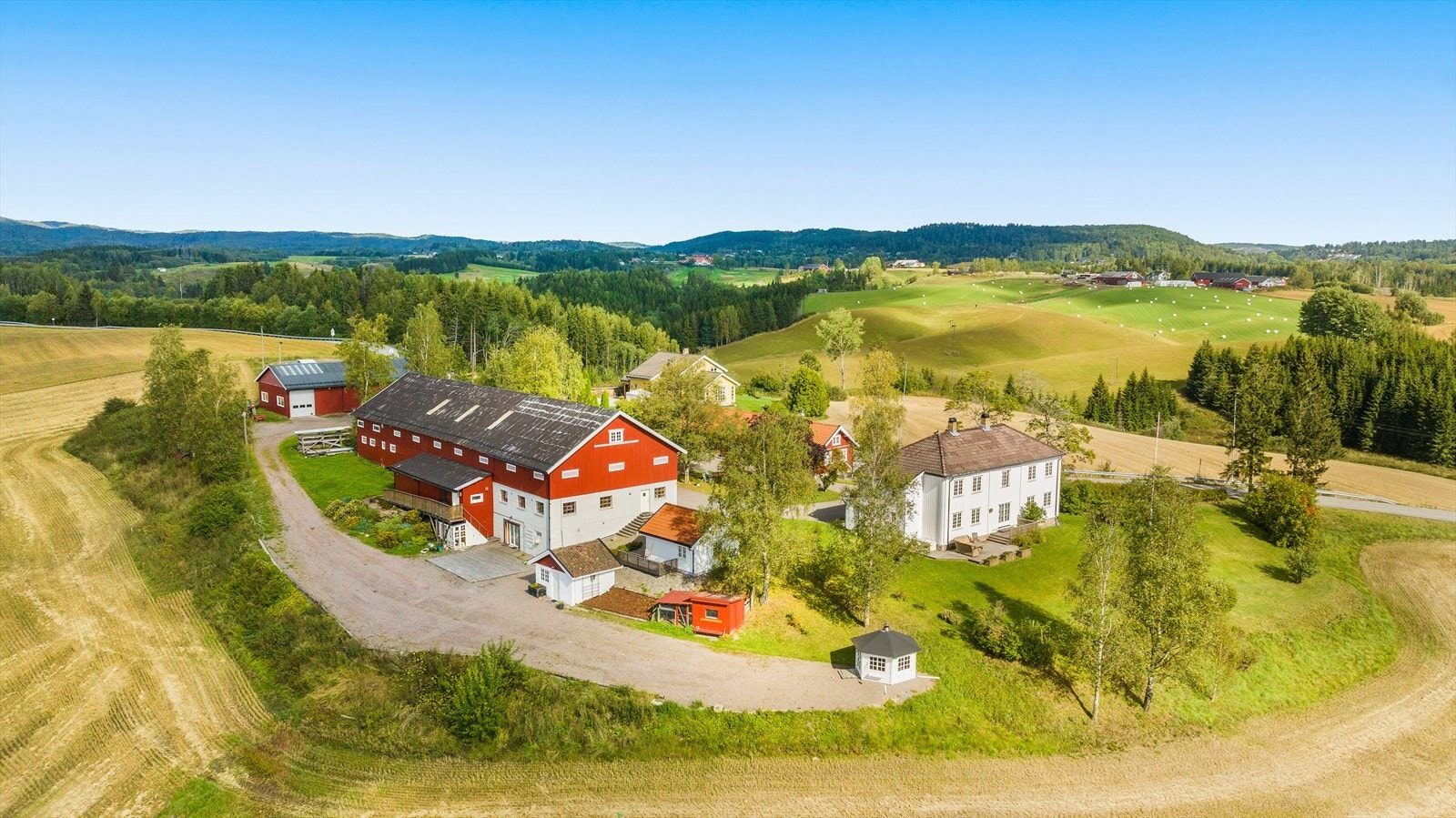 Velkommen til Aaraas Gaard! Foto: Øyvind Borgersen. Galleribilde
