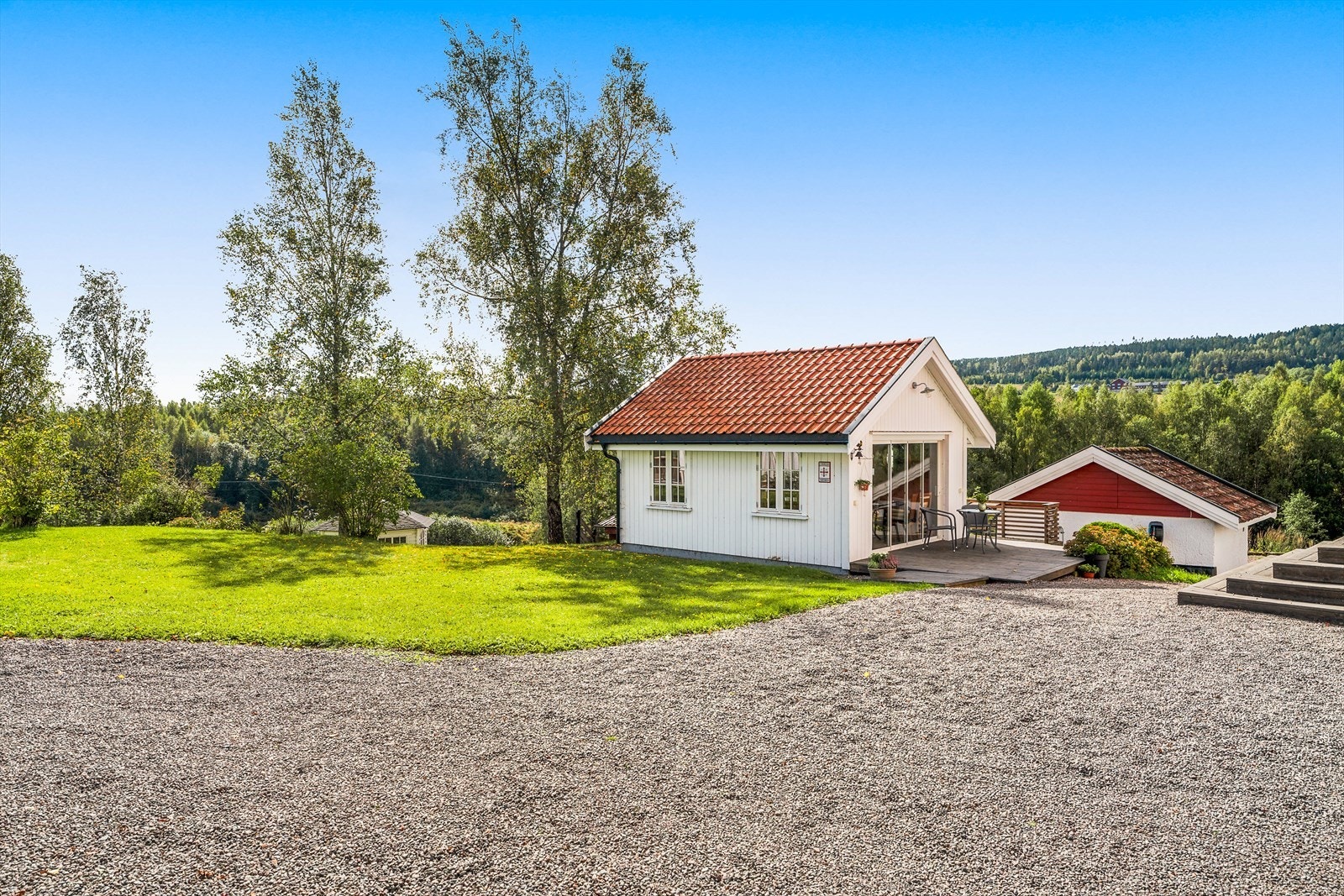 Verthus for pilgrimer/ Solstua. Galleribilde