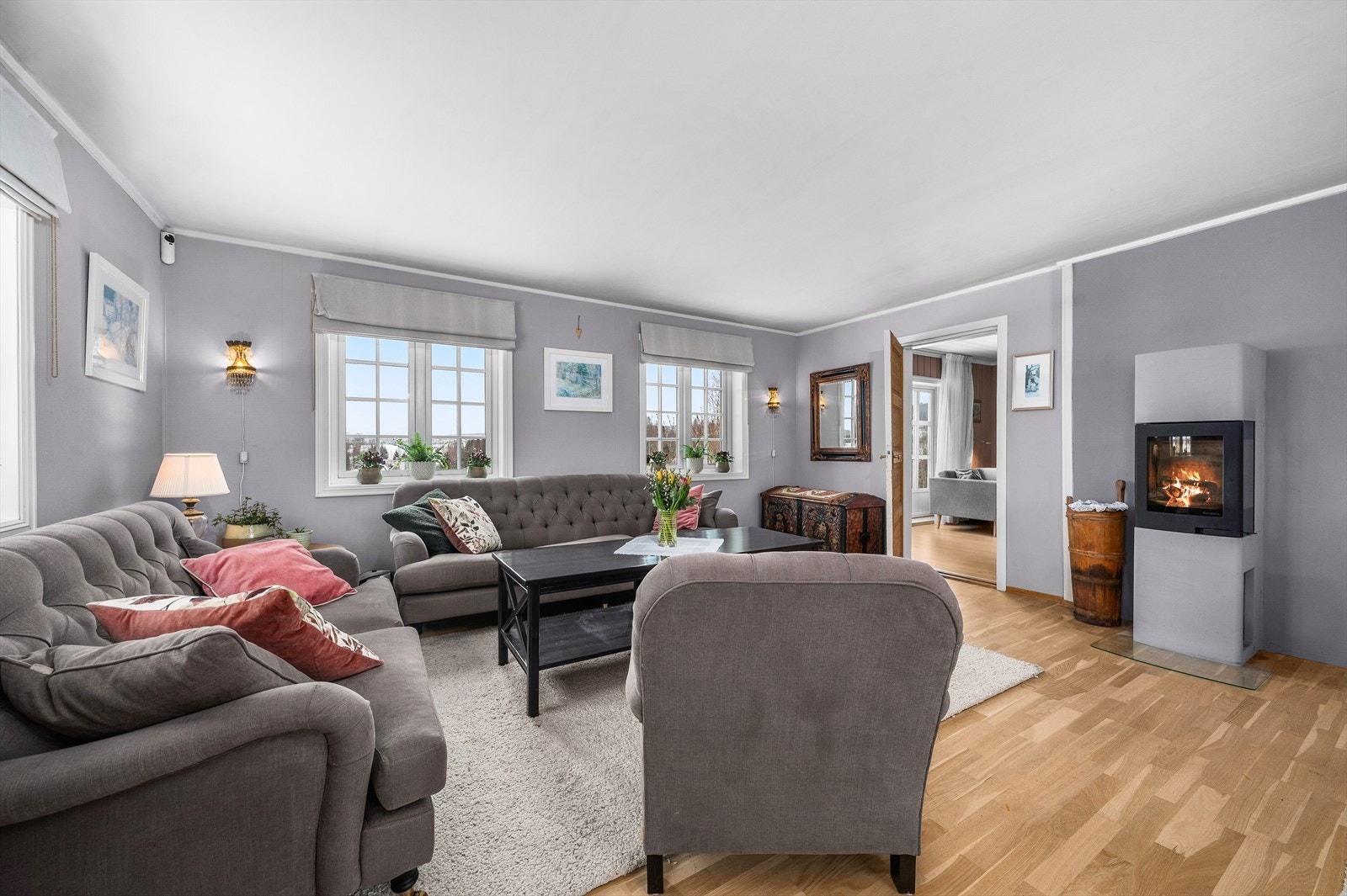 Pent fargevalg. Galleribilde