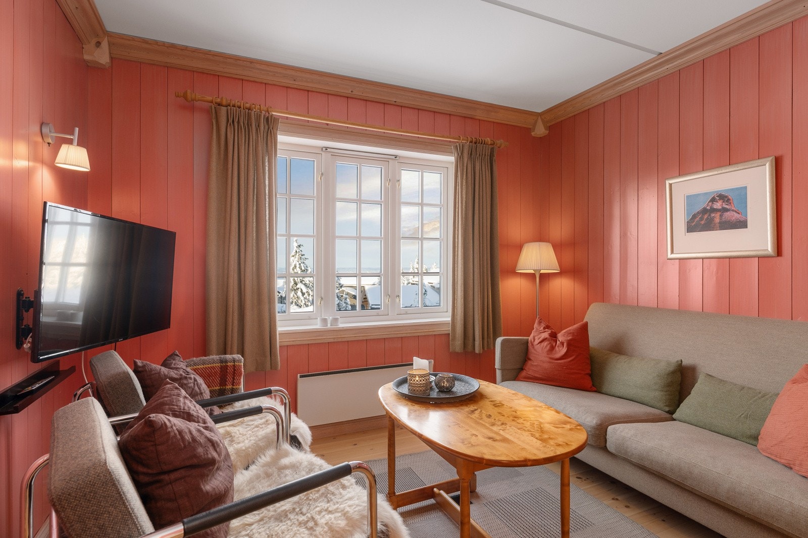 En arealeffektiv og lettstelt fritidsleilighet! Galleribilde