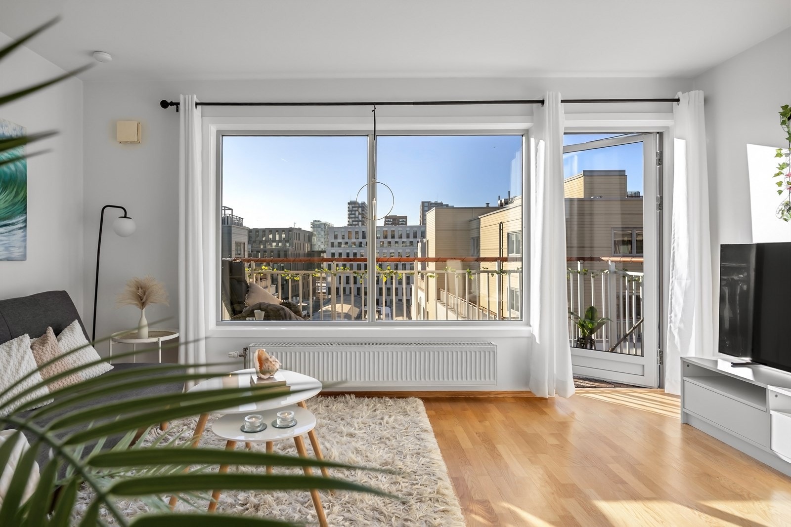 Flott utsyn fra stuen. Galleribilde