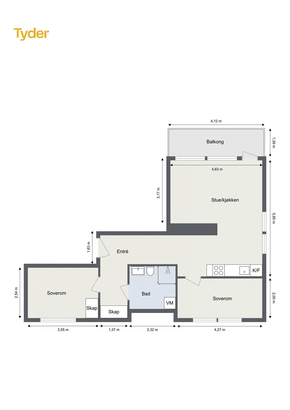 Plantegning. Galleribilde