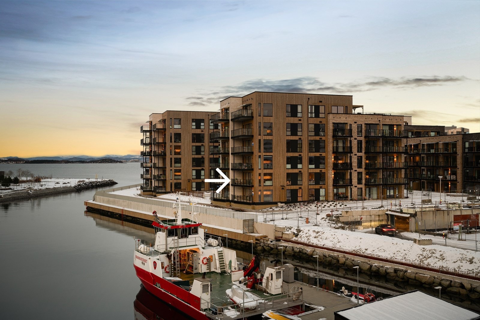 Nordvik Bolig v/Michael Boxill Knutsen har gleden av å presentere Lervigbrygga 60! Foto: Kristine Tofte Galleribilde