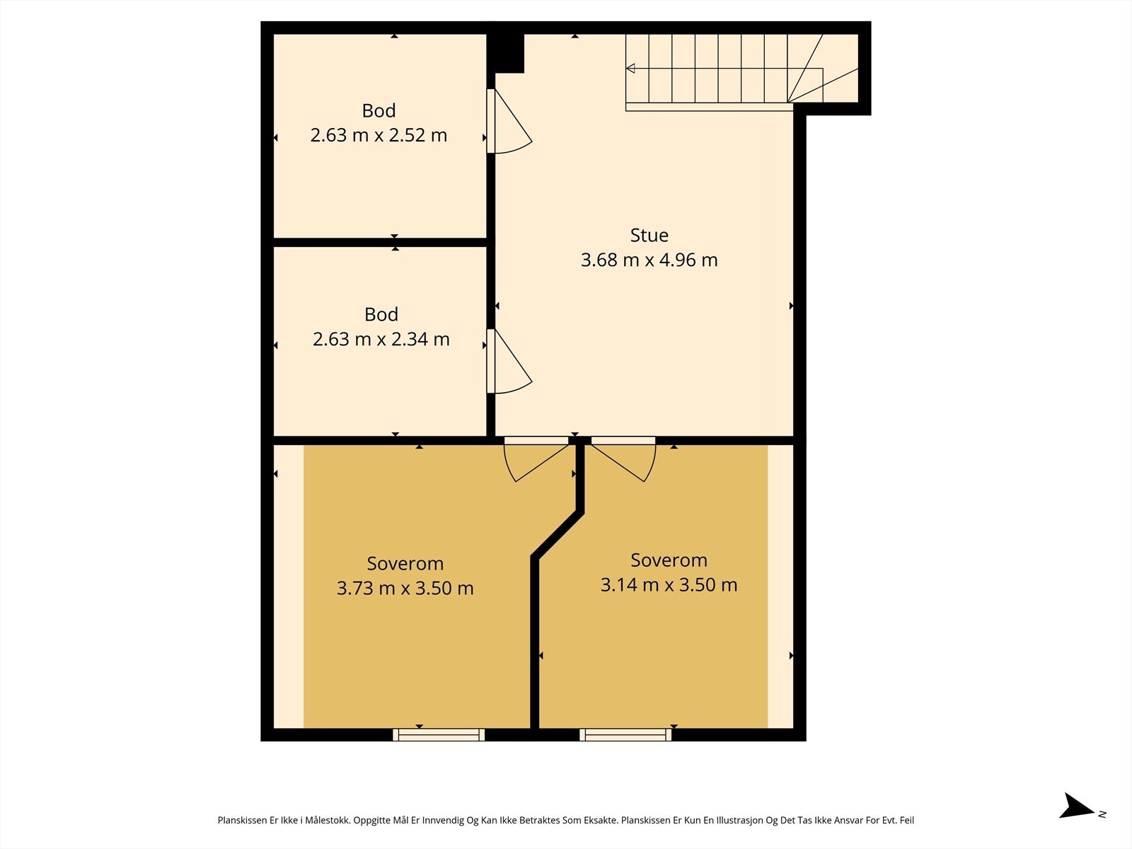 Plantegning 2.etasje. Galleribilde
