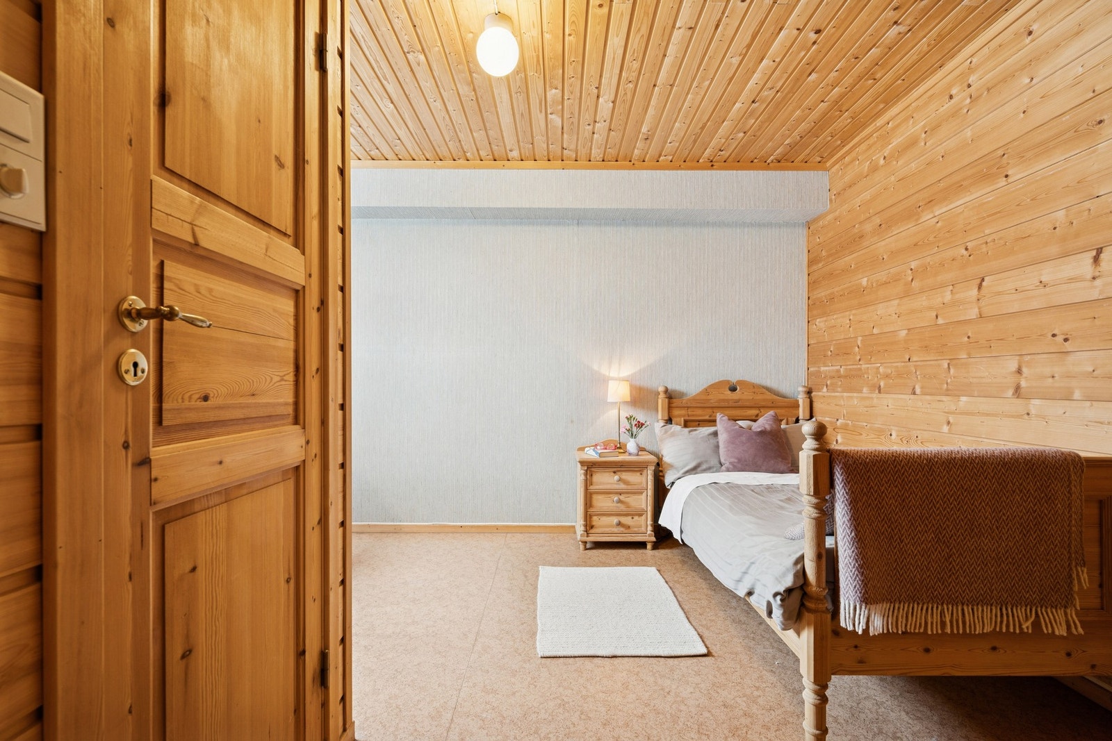 Det siste soverommet finner du i underetasjen. Galleribilde